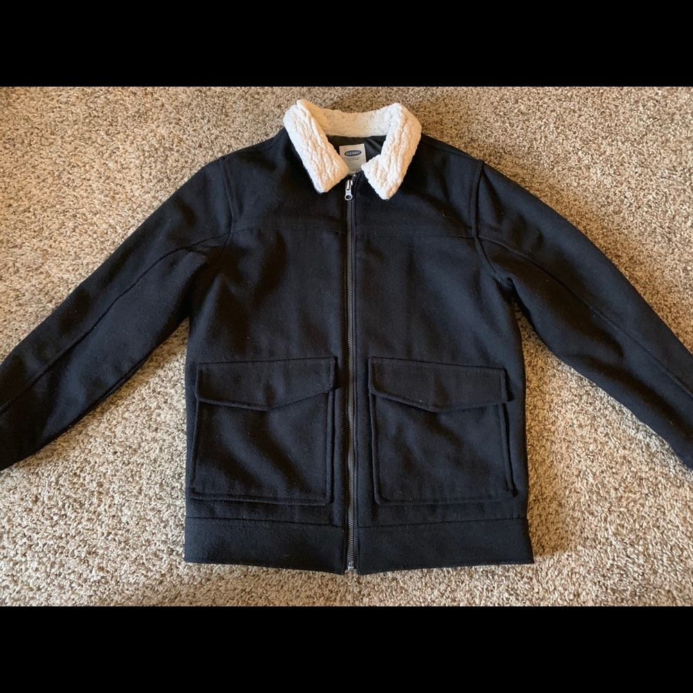 Boys Old Navy Black Jacket